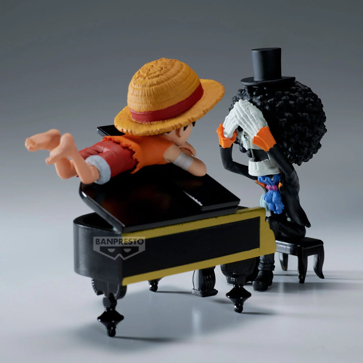 One Piece World Collectible Figure : Log Stories Monkey D. Luffy & Brook "That's Great!! After All This Time"