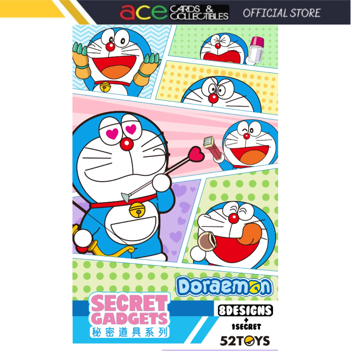 52Toys x Doraemon Secret Gadgets Series-Single Box (Random)-52Toys-Ace Cards &amp; Collectibles