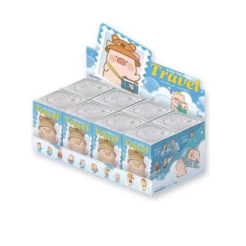 52Toys x Lulu The Piggy Travel Series-Display Box (8pcs)-52Toys-Ace Cards &amp; Collectibles