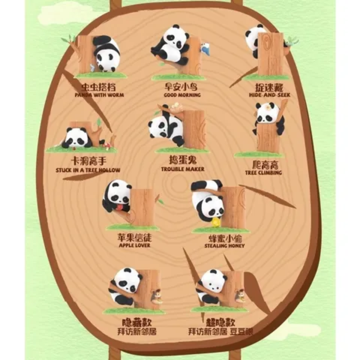 52Toys x Panda Roll Panda Fruit Tree Series-Single Box (Random)-52Toys-Ace Cards & Collectibles