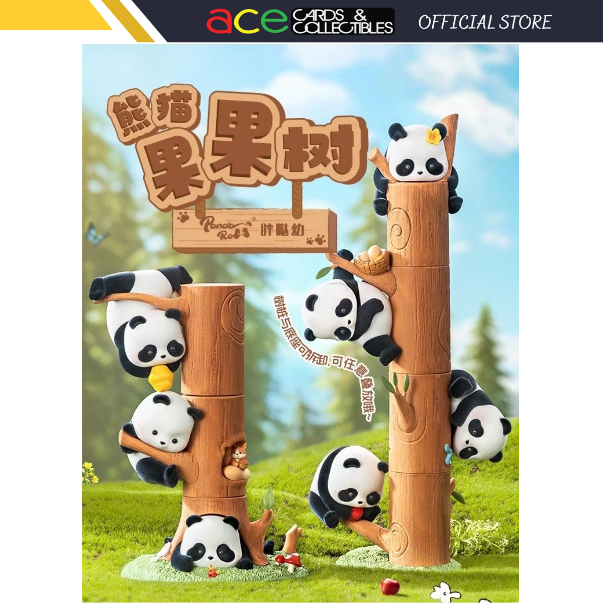 52Toys x Panda Roll Panda Fruit Tree Series-Single Box (Random)-52Toys-Ace Cards & Collectibles