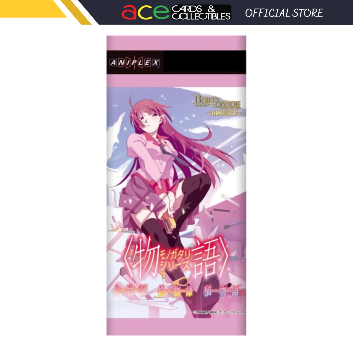 Build Divide -Bright- Booster "Monogatari" (Japanese)-Booster Pack-Aniplex-Ace Cards & Collectibles