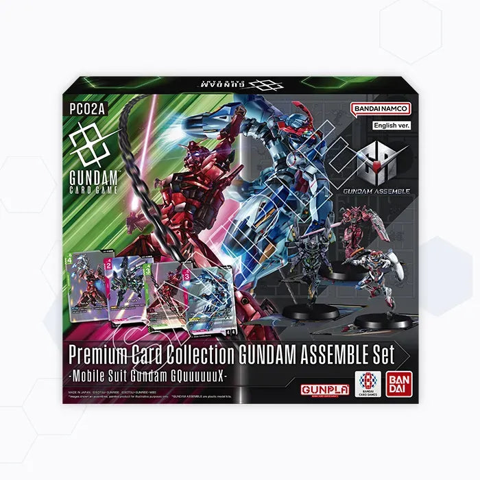 Gundam Card Game Assemble Set (PC01A/PC02A) (Japanese Ver.)-GQuuuuuuX-BANDAI-Ace Cards & Collectibles