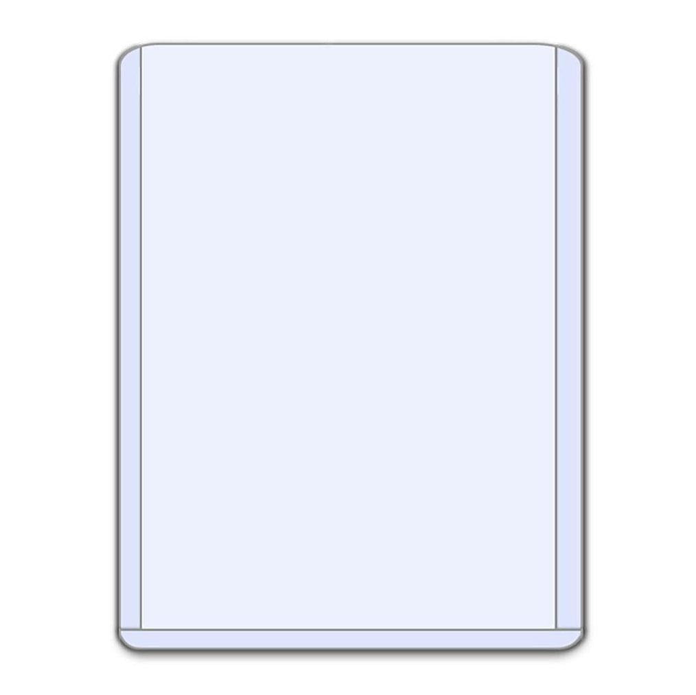 BCW Toploader Card Holder Standard 3&quot; x 4&quot; (Clear) (100pcs)-BCW Supplies-Ace Cards &amp; Collectibles