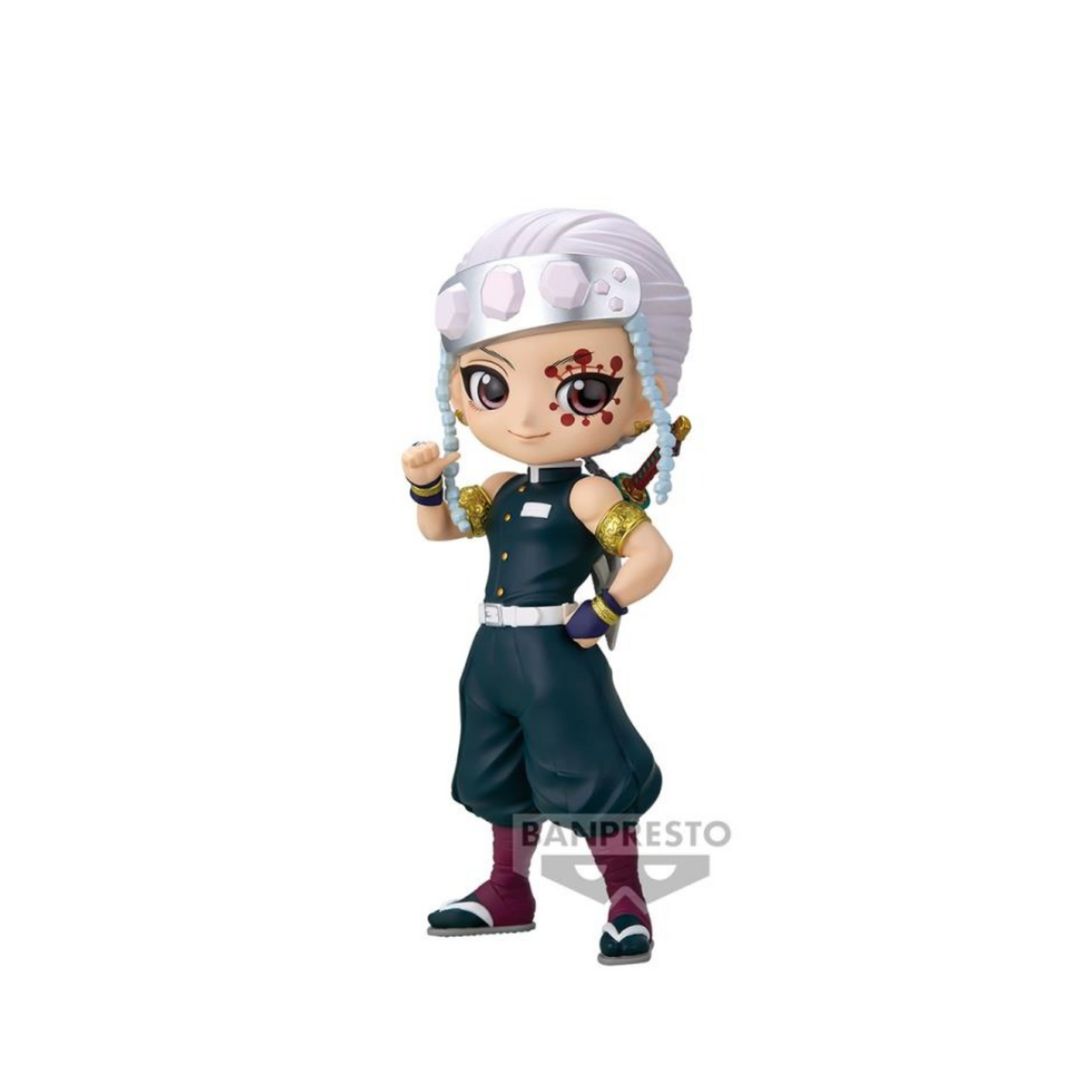 Demon Slayer: Kimetsu no Yaiba Q Posket "Tengen Uzui" (Ver. A)-Bandai-Ace Cards & Collectibles