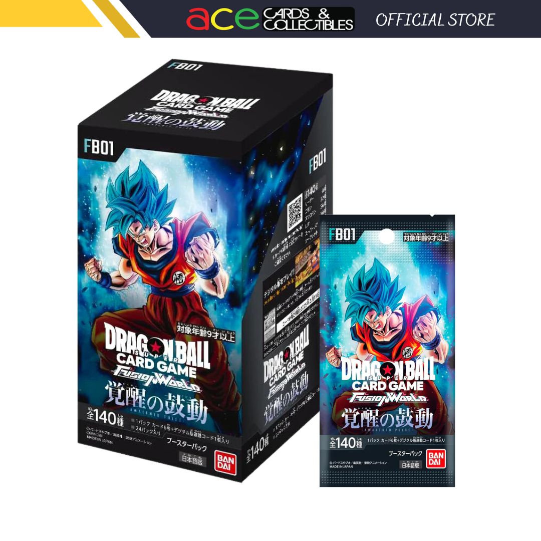 Dragon Ball Super TCG: Fusion World Awaken Pulse [FB-01] (Japanese)-Single Pack (Random)-Bandai-Ace Cards & Collectibles