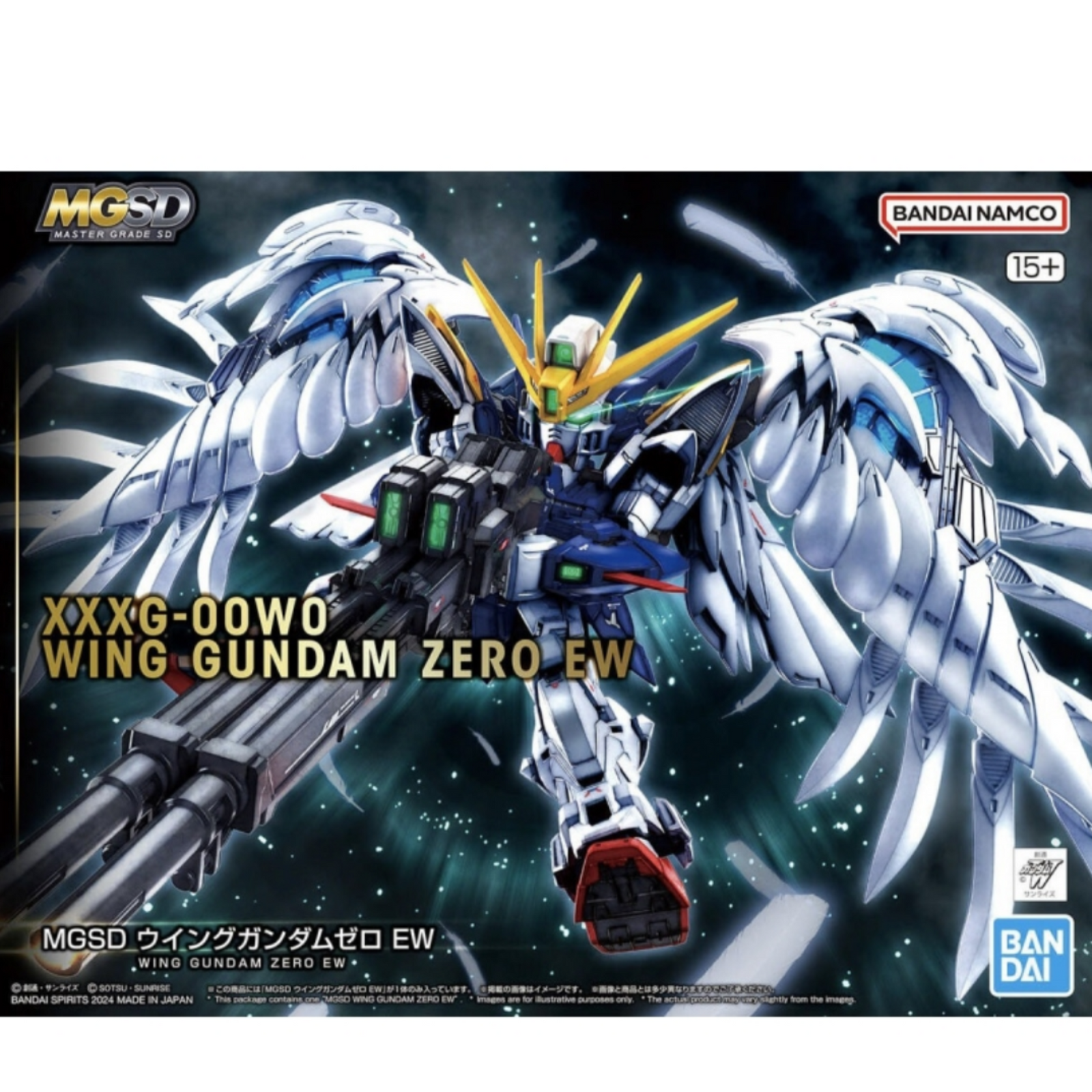 Gunpla MGSD Wing Gundam Zero Ew-Bandai-Ace Cards & Collectibles