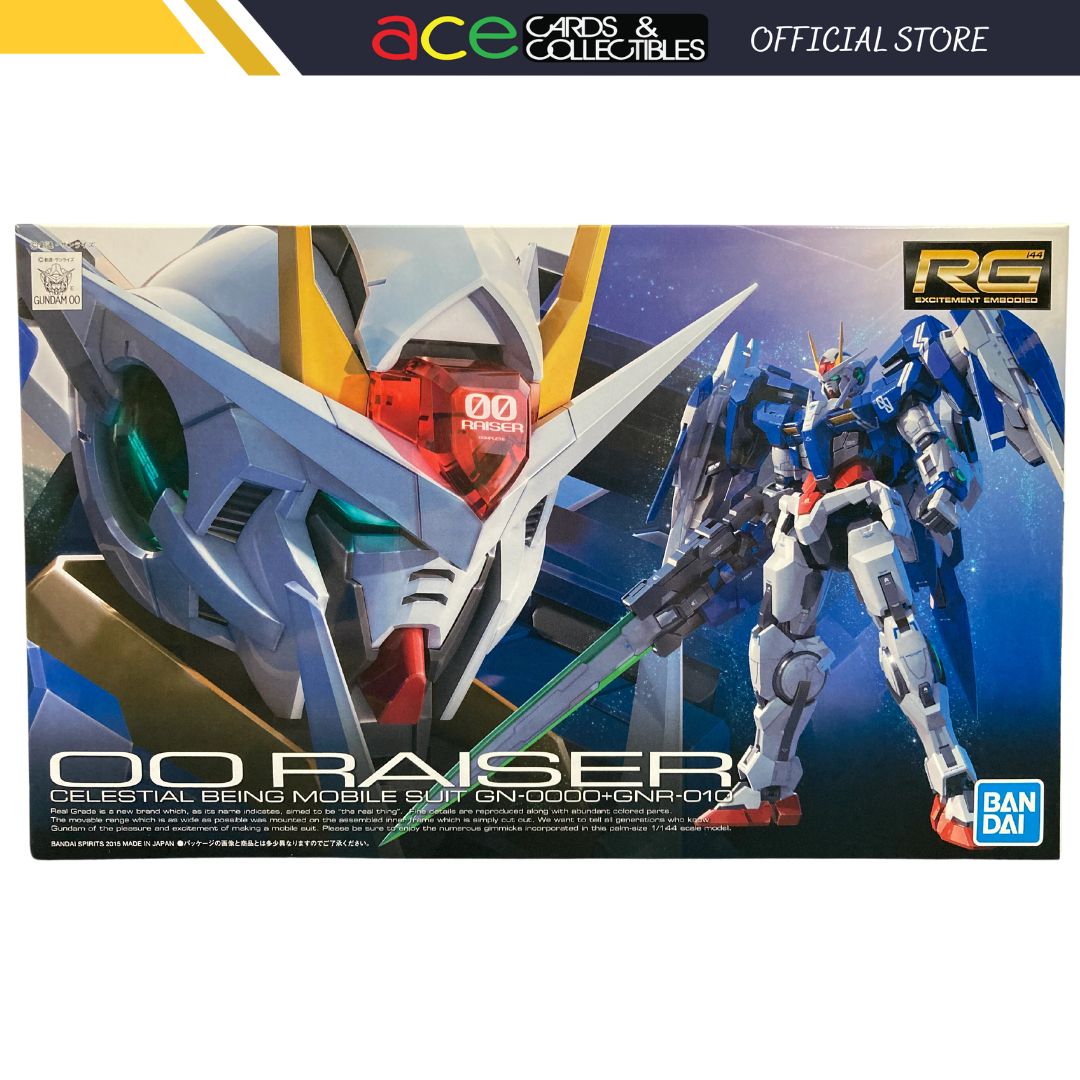 Gunpla RG 1/144 00 RAISER-Bandai-Ace Cards & Collectibles