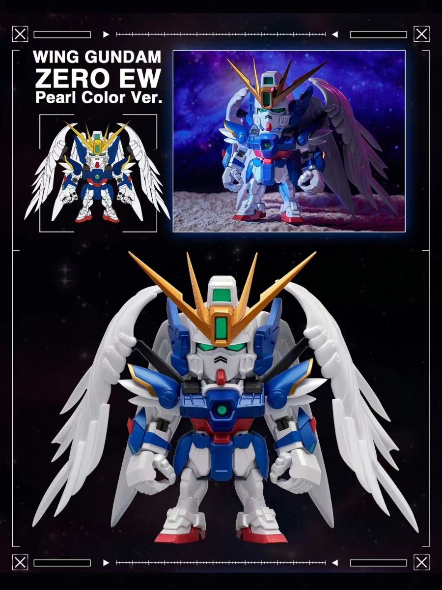 GUNDAM XXXG-00W0 Wing Gundam Zero EW QMSV Mini-Single Box (Random)-Bandai Namco-Ace Cards &amp; Collectibles