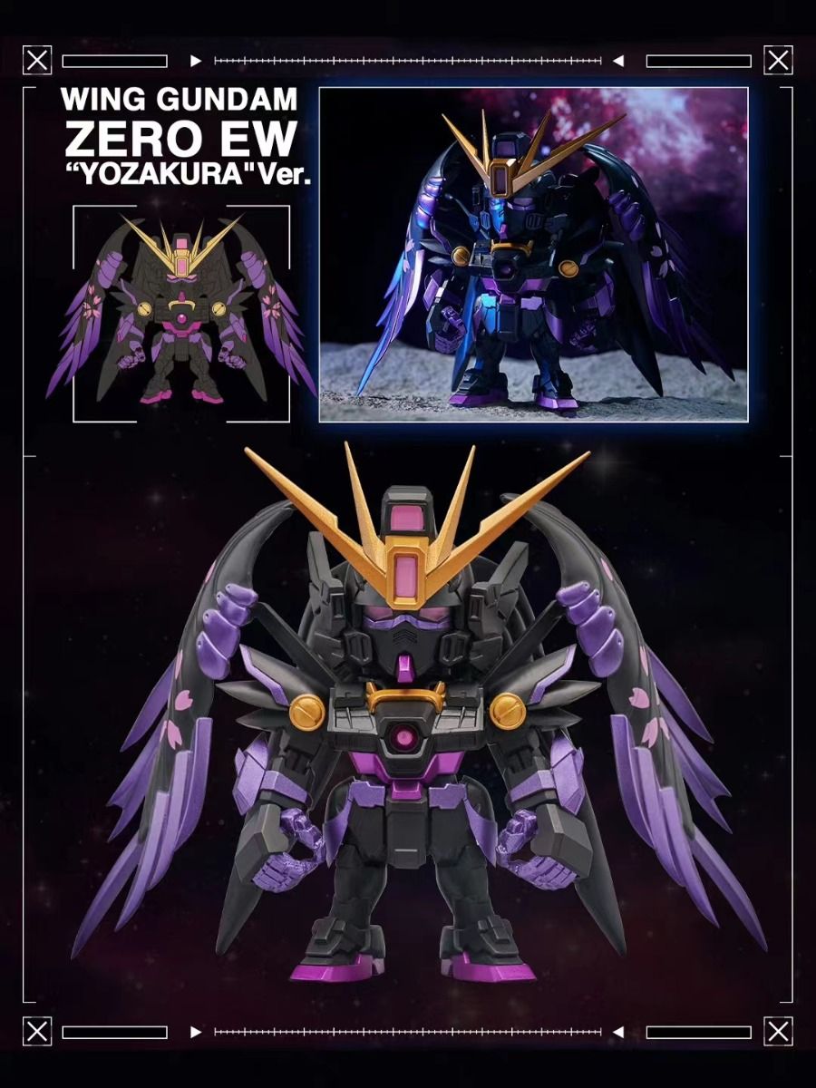 GUNDAM XXXG-00W0 Wing Gundam Zero EW QMSV Mini-Single Box (Random)-Bandai Namco-Ace Cards &amp; Collectibles