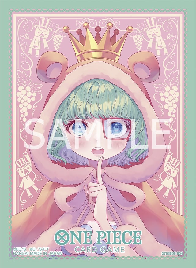 One Piece Card Game Official Deck Sleeves Vol.9-Sugar-Bandai Namco-Ace Cards & Collectibles