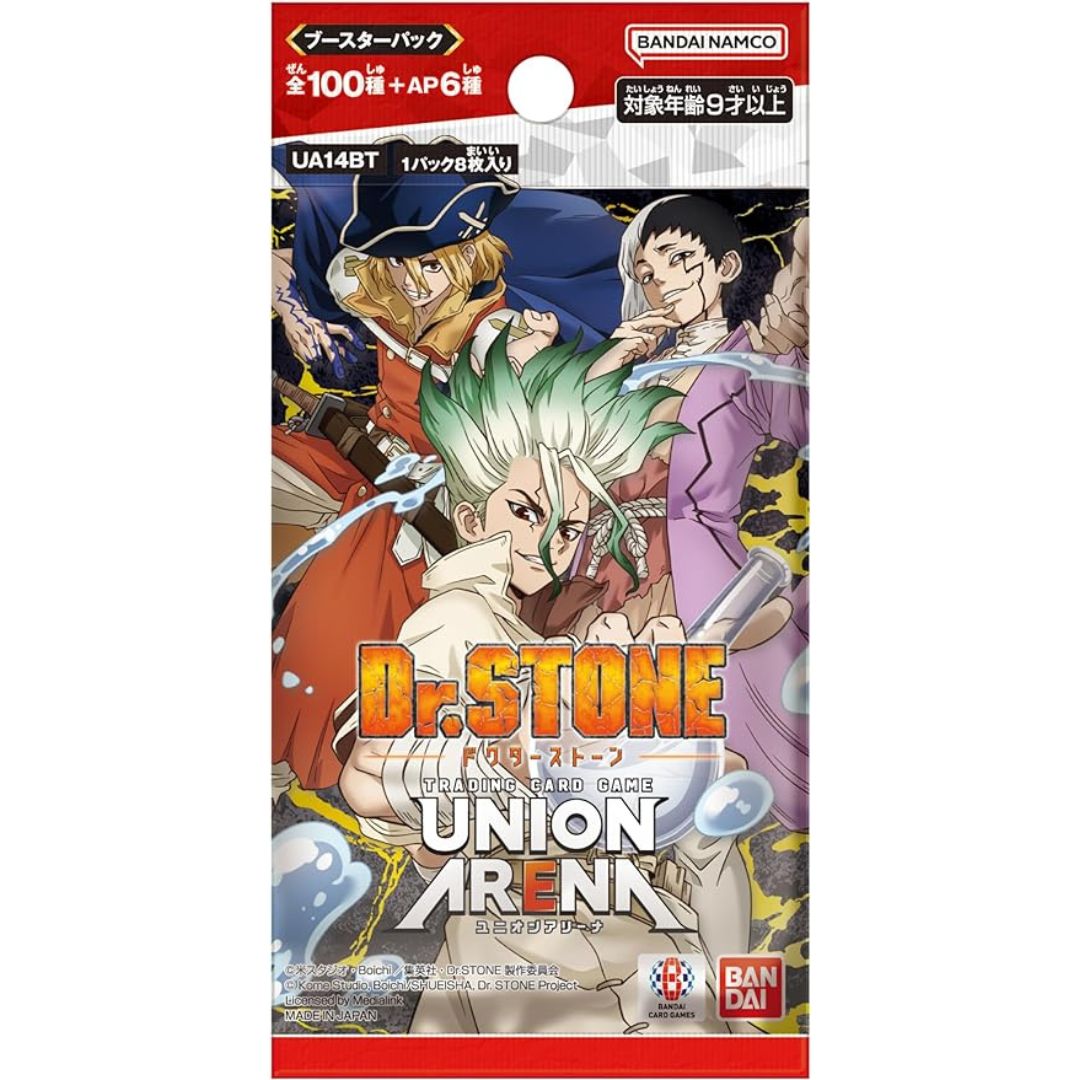 Union Arena TCG Booster "Dr.Stone"-Booster Pack-Bandai Namco-Ace Cards & Collectibles