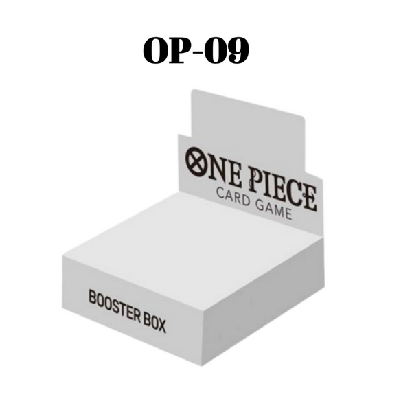 Bandai One Piece Card Game OP-09 - Boîte De 24 Packs (6 Cartes Par Pack) - Nouvel Empereur - Collection Année 2026