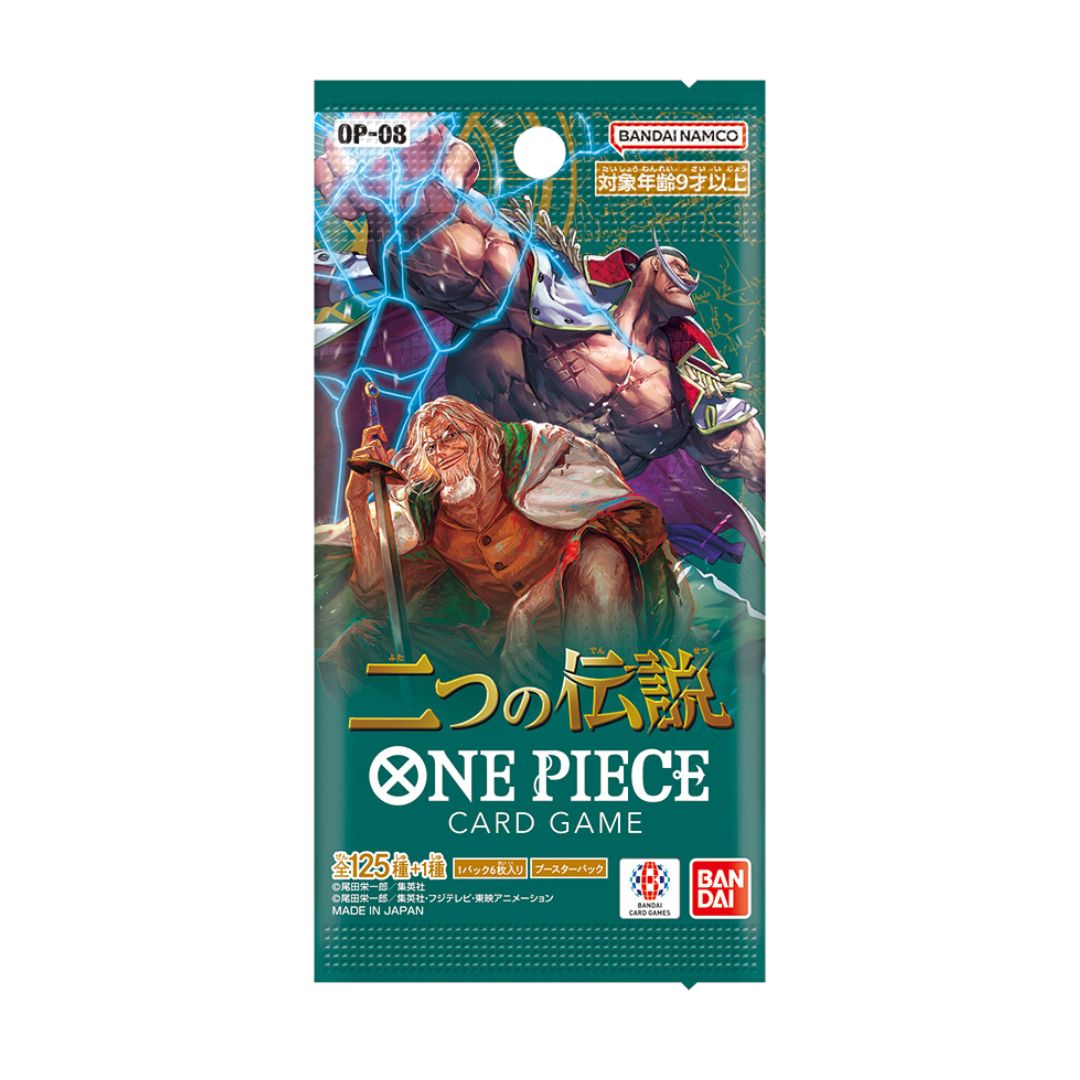 One Piece Card Game - Two Legends [OP-08] (Japanese)-Single Pack (Random)-Bandai-Ace Cards &amp; Collectibles