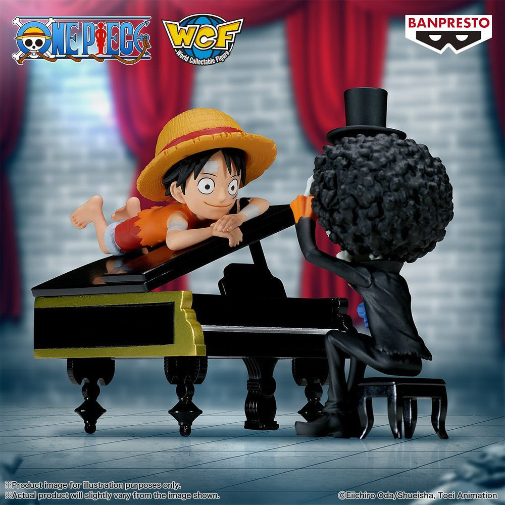 One Piece World Collectible Figures : Log Stories Monkey D. Luffy & Brook "That's Great!! After All This Time"-Bandai-Ace Cards & Collectibles