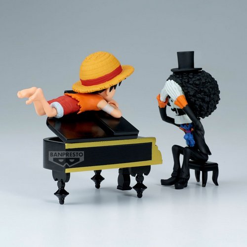 One Piece World Collectible Figures : Log Stories Monkey D. Luffy & Brook "That's Great!! After All This Time"-Bandai-Ace Cards & Collectibles