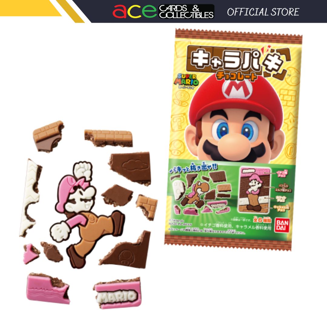 Super Mario Chara Paki Wafer-Single Pack (Random)-Bandai-Ace Cards & Collectibles