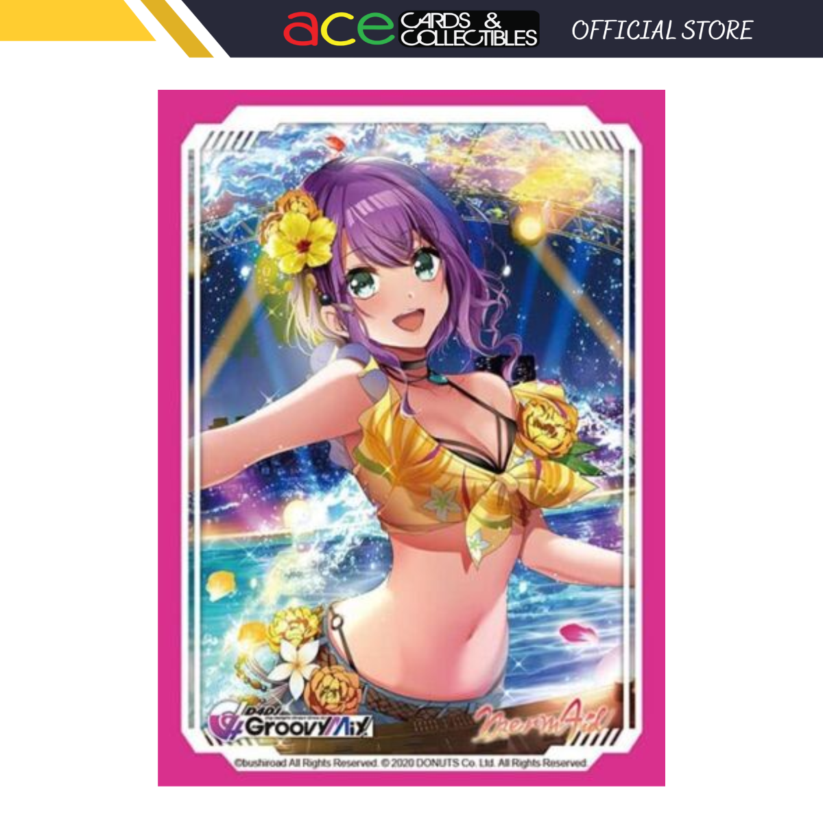 Bushiroad 75 Sleeve Collection HG Vol.3585 - D4DJ Groovy Mix "Saori Hidaka"-Bushiroad-Ace Cards & Collectibles