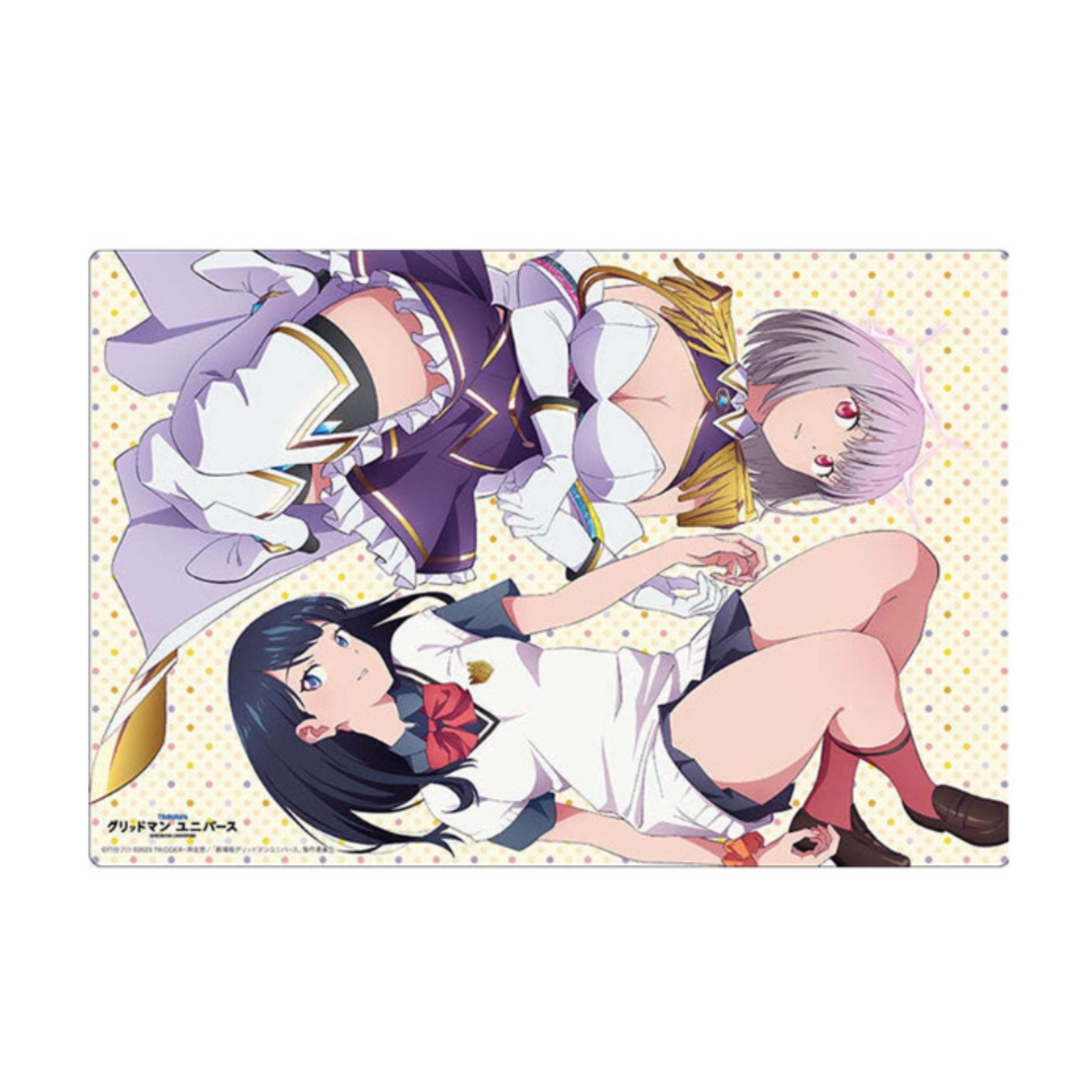 Bushiroad Playmat Collection -Gridman Universe- "Akane Shinjo & Rikka Takarada" (Vol.1240)-Bushiroad-Ace Cards & Collectibles