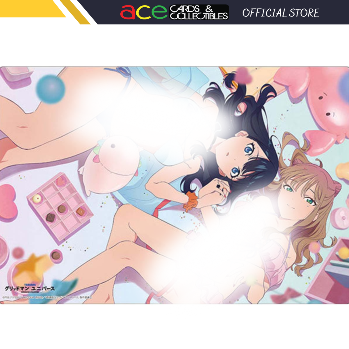 Bushiroad Playmat Collection -Gridman Universe- "Rikka Takarada & Yume Minami" (Vol.1238)-Bushiroad-Ace Cards & Collectibles