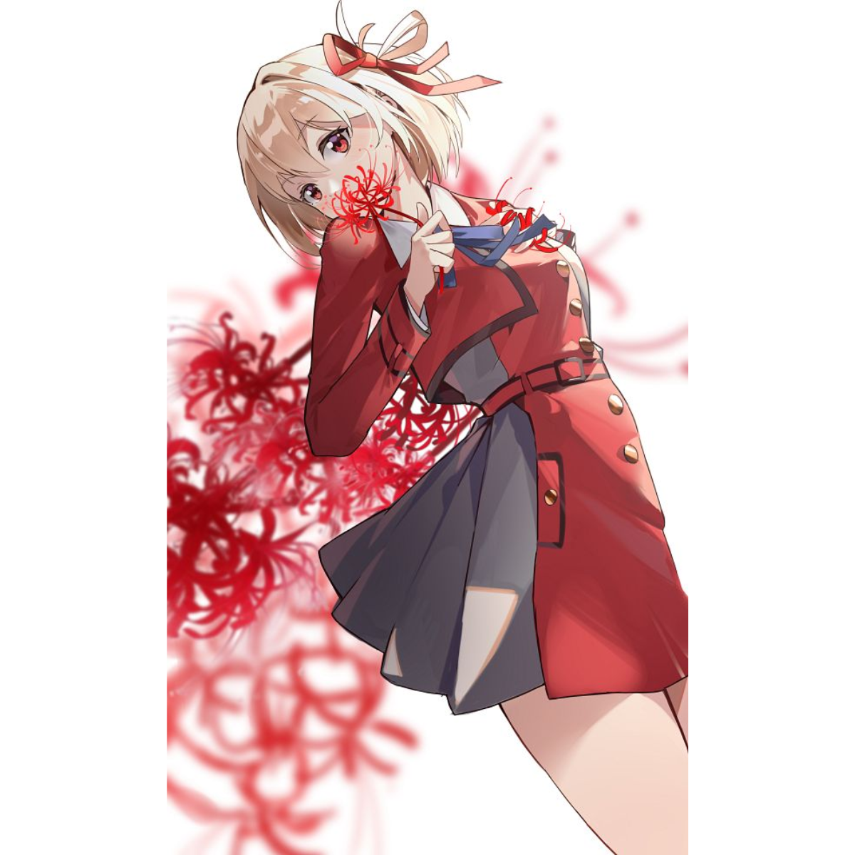 Bushiroad Sleeve Collection HG Vol.3421 - Lycoris Recoil "Chisato Nishikigi"-Bushiroad-Ace Cards & Collectibles