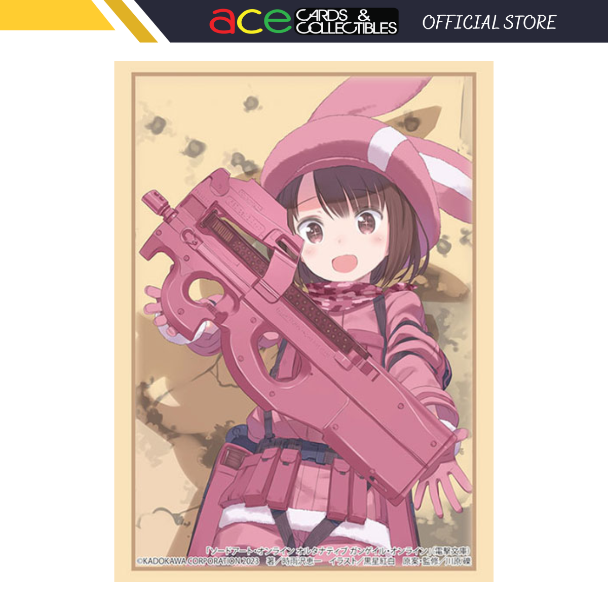Bushiroad Sleeves Collection -Dengeki Bunko/Sword Art Online Alternative Gun Gale Online- "Llenn Part.2" (Vol.4197)-Bushiroad-Ace Cards & Collectibles