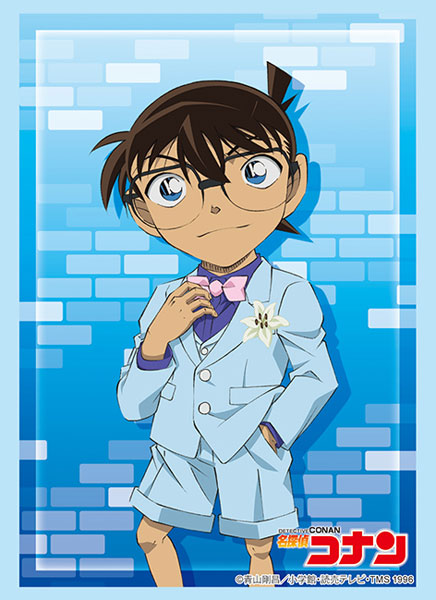 Bushiroad Sleeves Collection -Detective Conan- "Ai Haibara/ Conan/ Gin" Blau Style-Conan-Bushiroad-Ace Cards & Collectibles