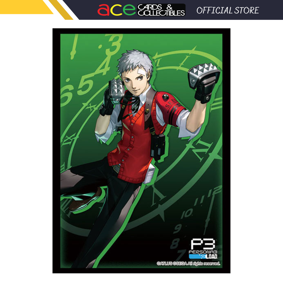 Bushiroad Sleeves Collection -Persona 3 Reload- "Akihiko Sanada" (Vol.4189)-Bushiroad-Ace Cards & Collectibles
