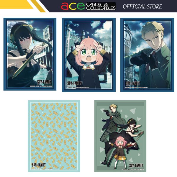 Bushiroad Sleeves Collection Spy x Family (Vol.3752/ Vol.3753/ Vol.3754/ Vol.3755/ Vol.3756)-Family (Vol.3752)-Bushiroad-Ace Cards & Collectibles