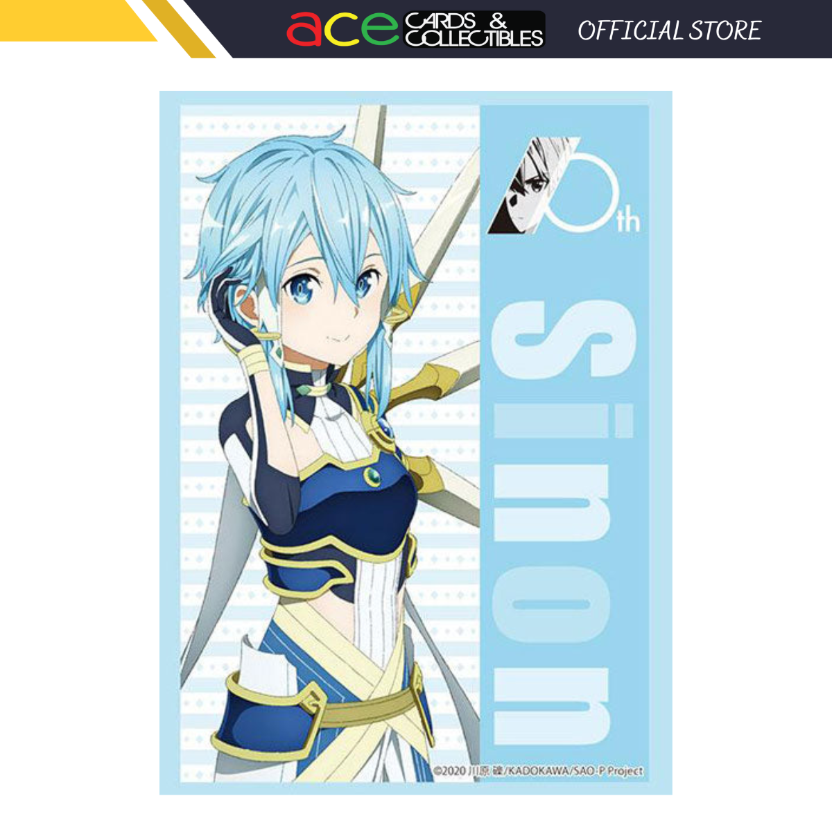 Bushiroad Sleeves Collection - Sword Art Online 10th Anniversary &quot;Sinon&quot; (Vol.3777)-Bushiroad-Ace Cards &amp; Collectibles