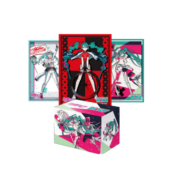 Bushiroad Sleeves/Deck Holder -Racing Miku 2025 Ver.- Series