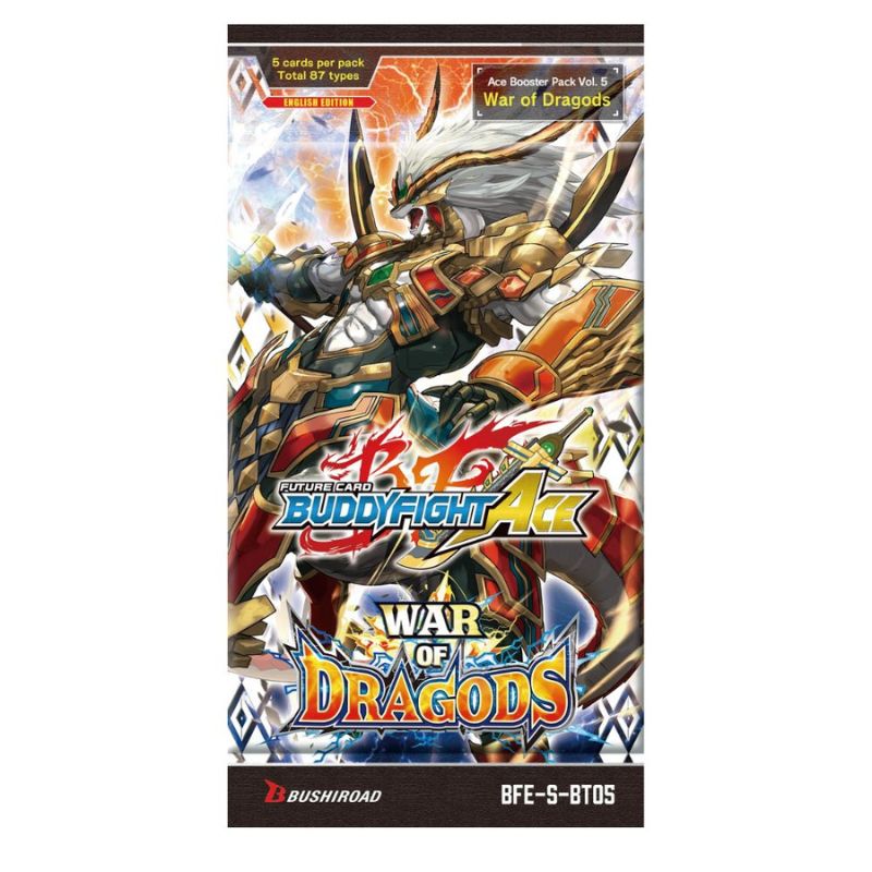 Future Card Buddyfight Ace War Of The Dragon [BFE-S-BT05] (English)-Booster Pack-Bushiroad-Ace Cards & Collectibles