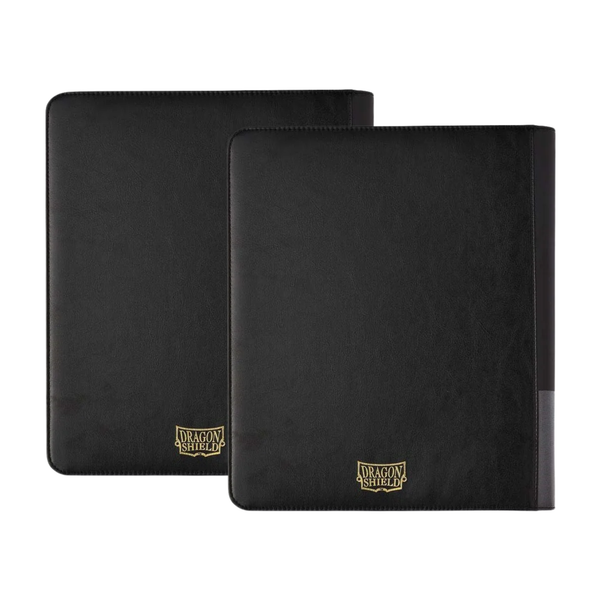 dragonhide card binder Dragon Shield Card Album Card Codex – Zipster Binder (Black)