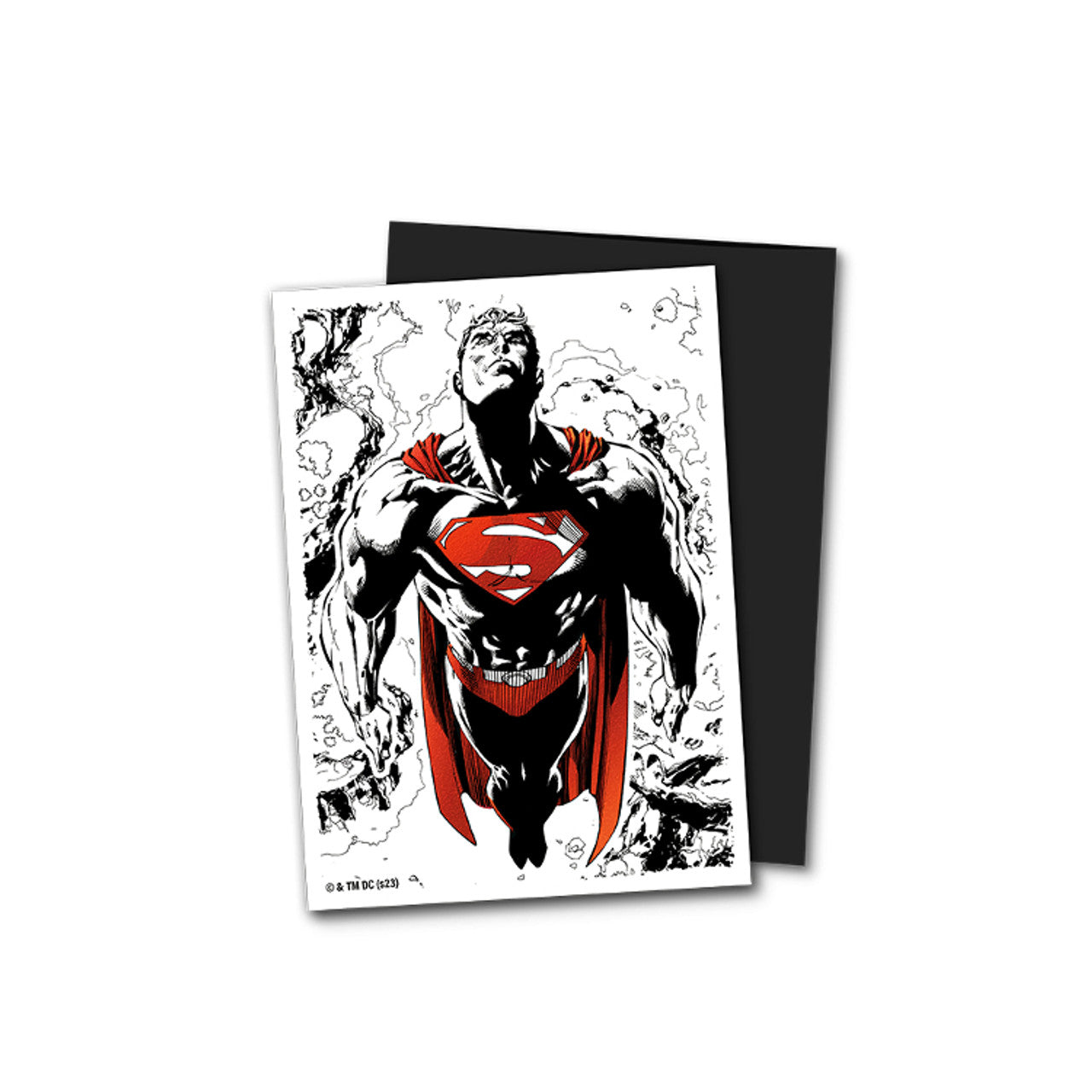 Dragon Shield Dual Matte Art Sleeves "Superman Core (Red/White Variant)" Standard Size 100pcs-Dragon Shield-Ace Cards & Collectibles