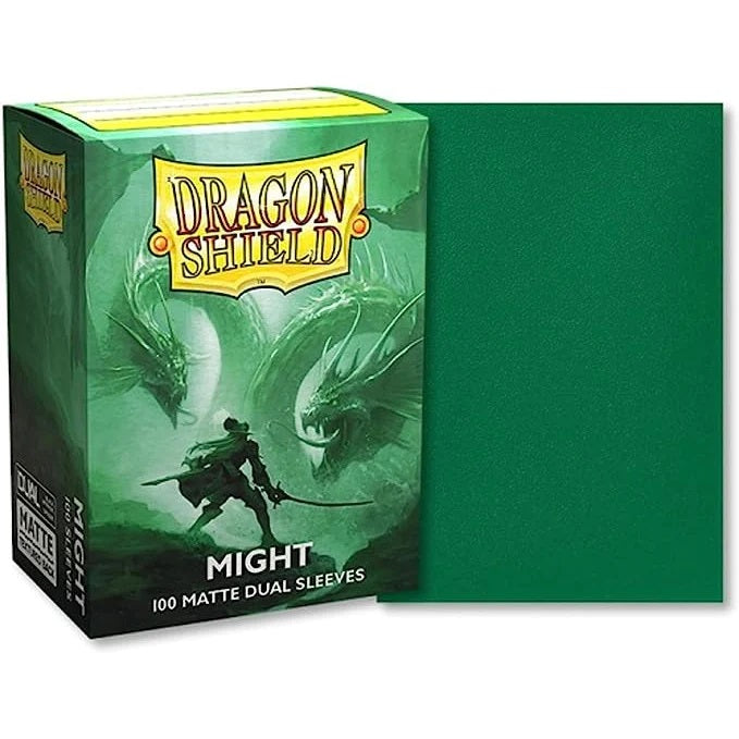 Dragon Shield Sleeve Dual Matte Standard Size 100pcs - Might-Dragon Shield-Ace Cards & Collectibles