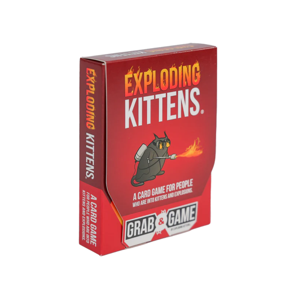 Exploding Kittens Original: Grab & Game Edition - Ace Cards Sdn Bhd