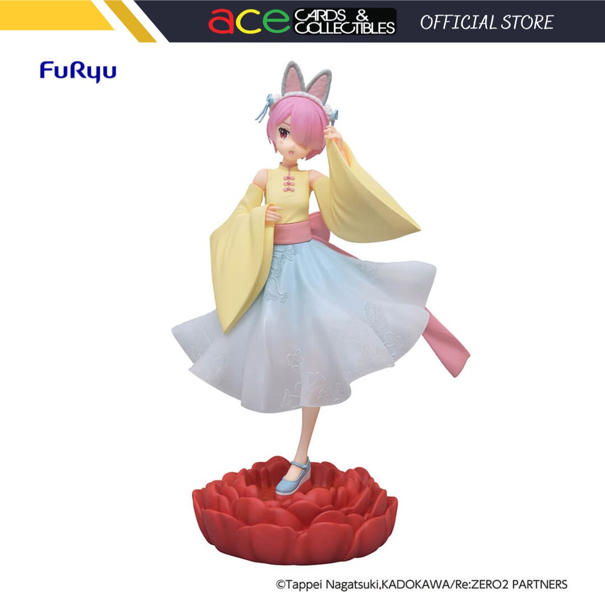 Re: Zero Starting Life In Another World Exceed Creative Figure "Rem" (Little Rabbit Girl Ver.)-FuRyu-Ace Cards & Collectibles