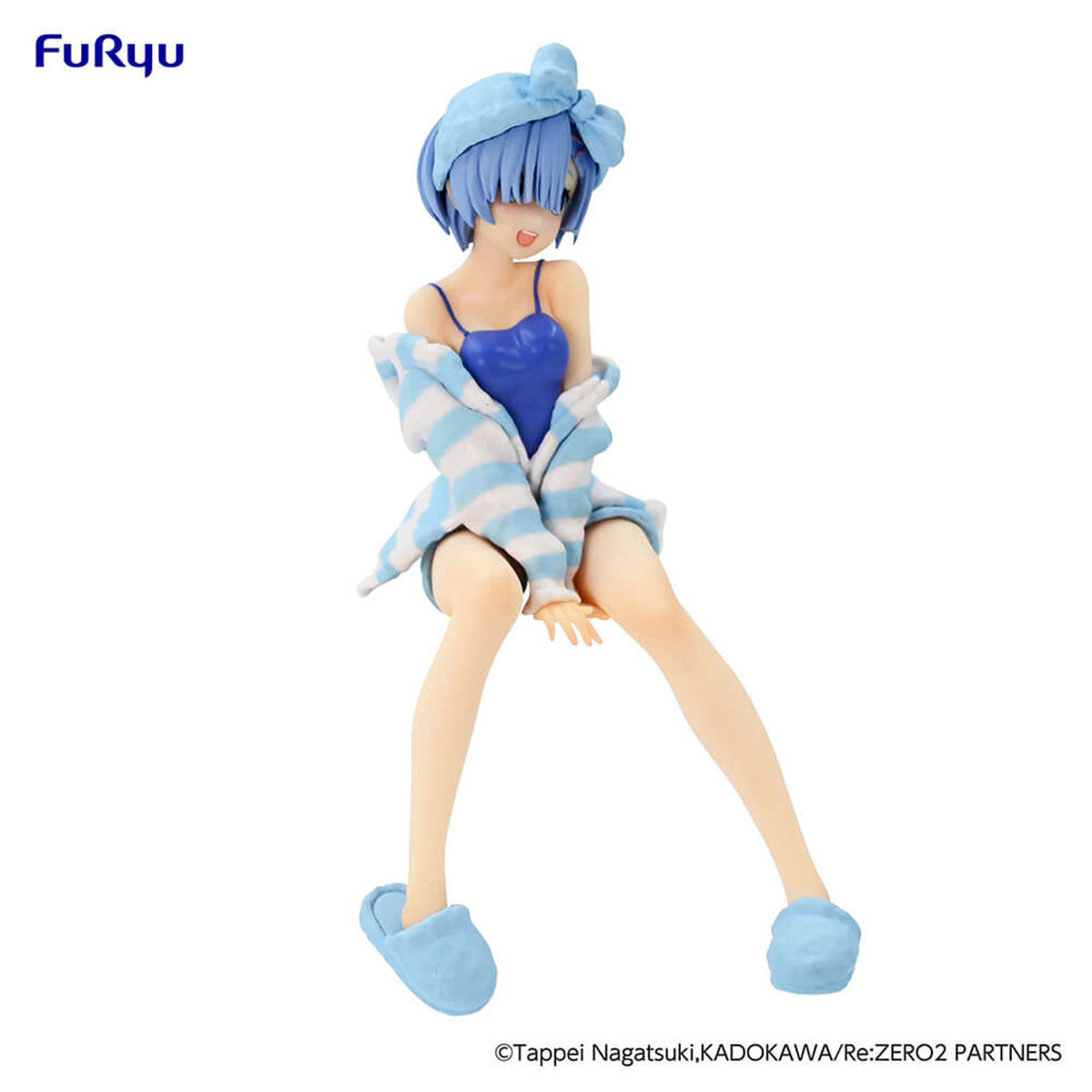 Re: Zero- Starting Life In Another World Noddle Stopper Figure &quot;Rem&quot; (Room Wear/ Another Color Ver.)-FuRyu-Ace Cards &amp; Collectibles