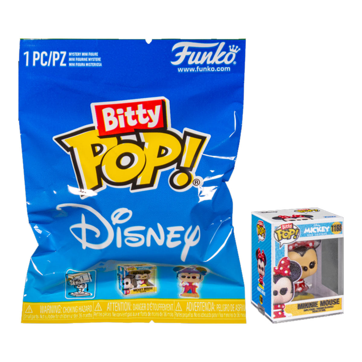 Bitty Pop!: Disney Blind Bag Vinyl Figure-Single Pack (Random)-Funko-Ace Cards &amp; Collectibles