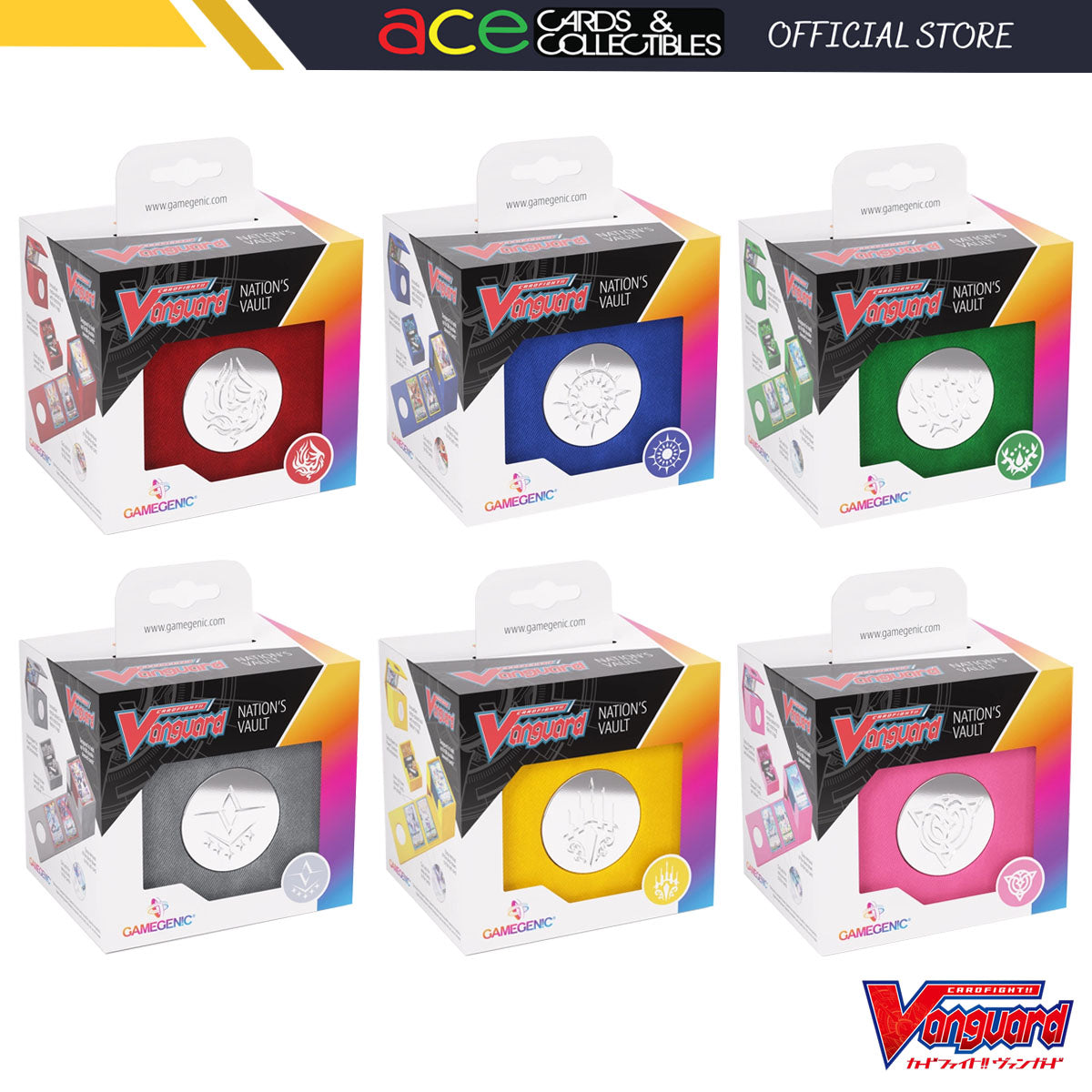 Gamegenic Premium Box "Cardfight!! Vanguard - Nation's Vault"-Dragon Empire-Gamegenic-Ace Cards & Collectibles
