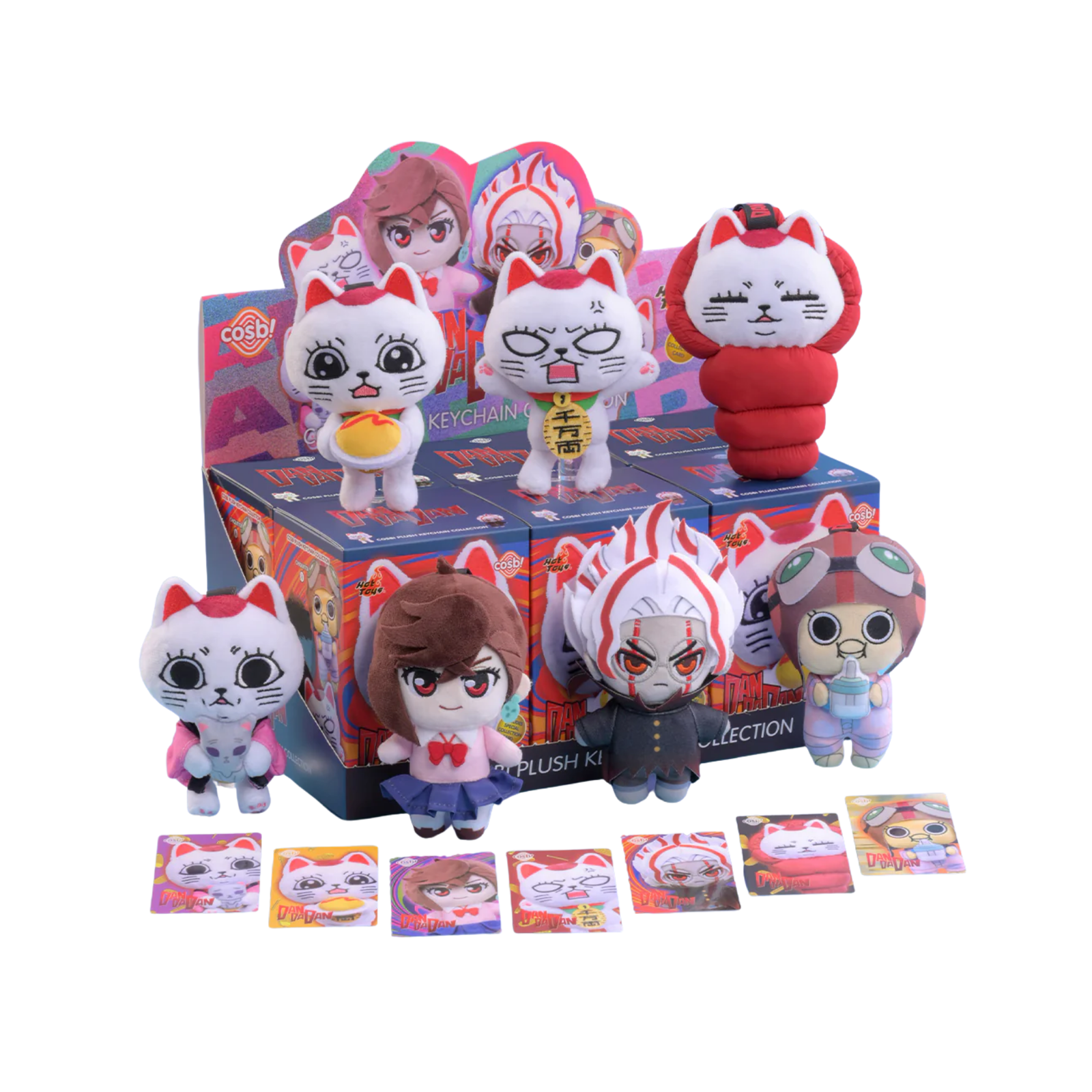 Dandadan Cosbi Plush Keychain Collection-Single Box (Random)-Hot Toys-Ace Cards & Collectibles
