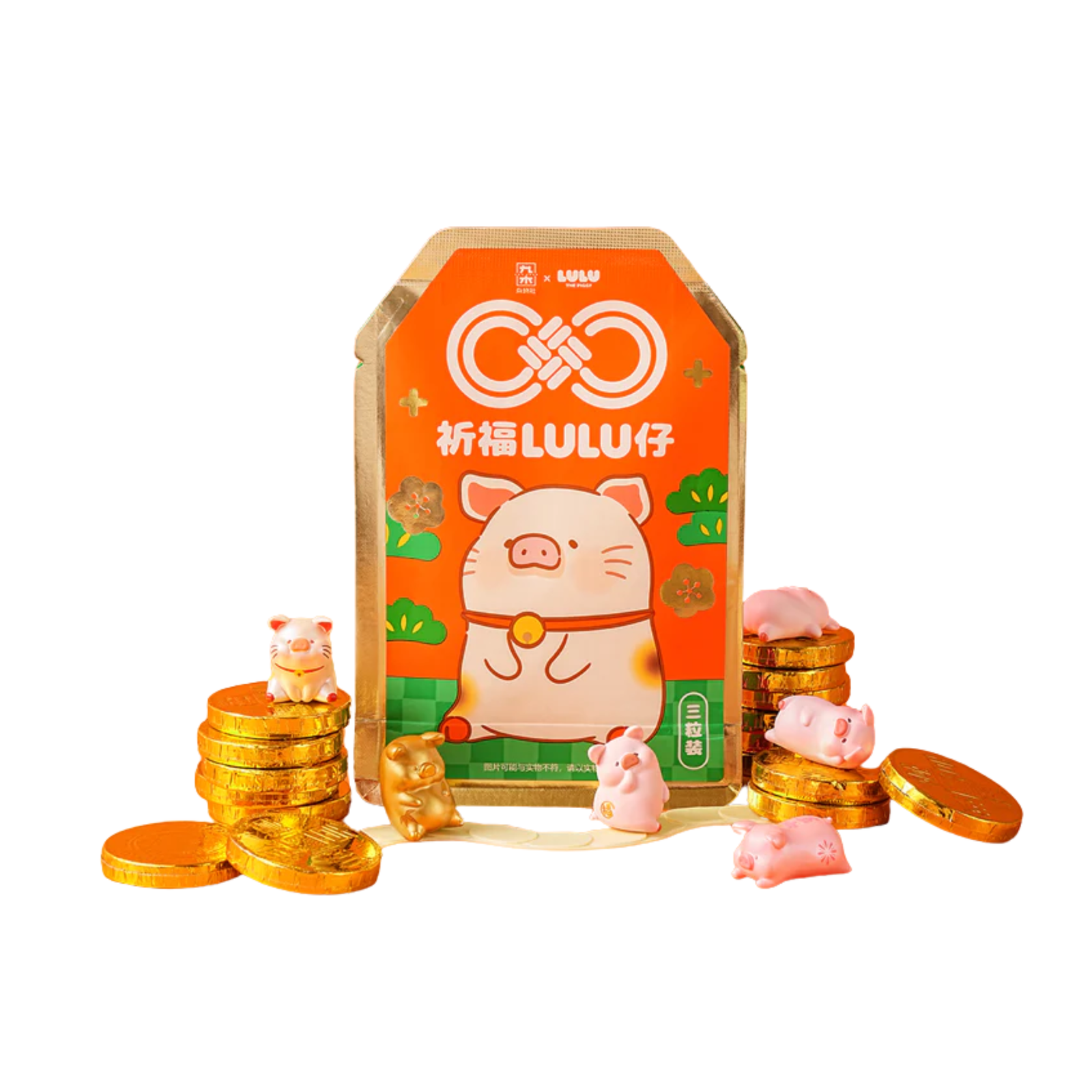 JIUMU x Lulu The Piggy "Blessing Series" Surprise Blind Bag-Single Bag (Random)-Jiumu Sundries Club-Ace Cards & Collectibles