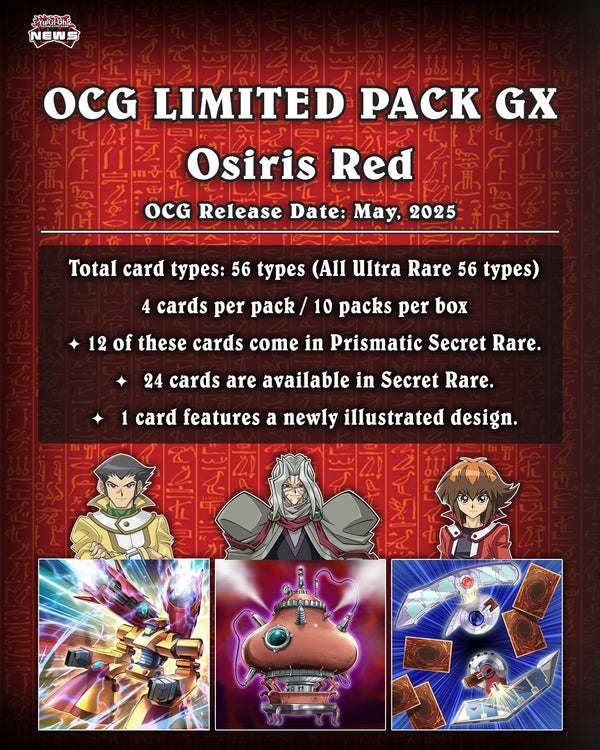 Yu-Gi-Oh OCG Duel Monsters LIMITED PACK GX - Osiris Thread