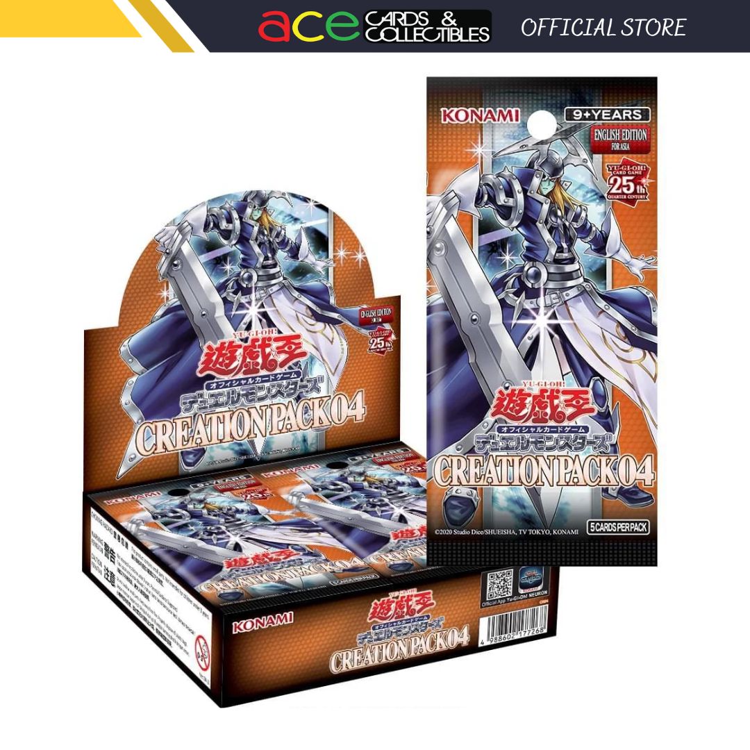 Yu-Gi-Oh TCG : Duel Monster Creation Pack 04 (English)-Booster Box (30pcs)-Konami-Ace Cards &amp; Collectibles