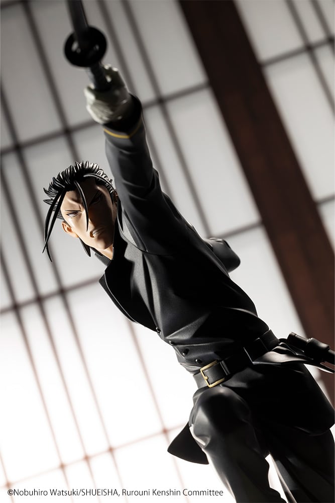 Kotobukiya Rurouni Kenshin ARTFX J 1/8 PVC Figure "Hajime Saito"-Kotobukiya-Ace Cards & Collectibles