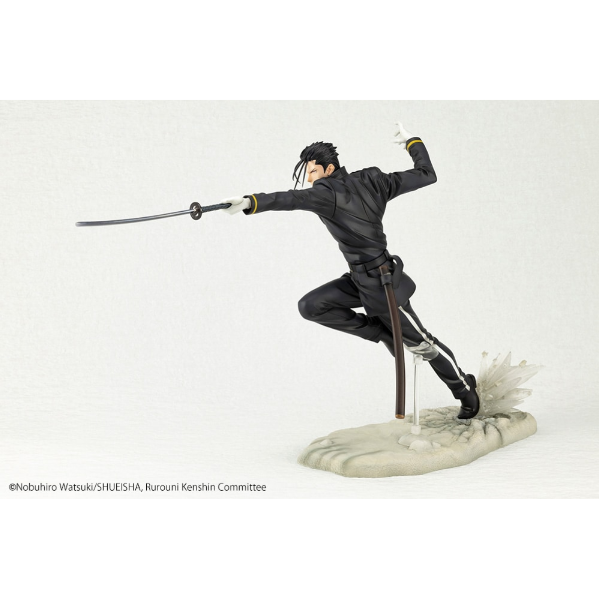 Kotobukiya Rurouni Kenshin ARTFX J 1/8 PVC Figure "Hajime Saito"-Kotobukiya-Ace Cards & Collectibles