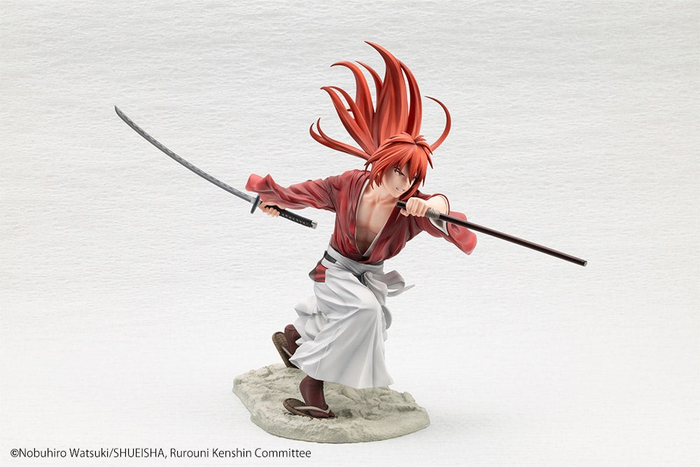 Kotobukiya Rurouni Kenshin ARTFX J 1/8 PVC Figure "Kenshin Himura"-Kotobukiya-Ace Cards & Collectibles