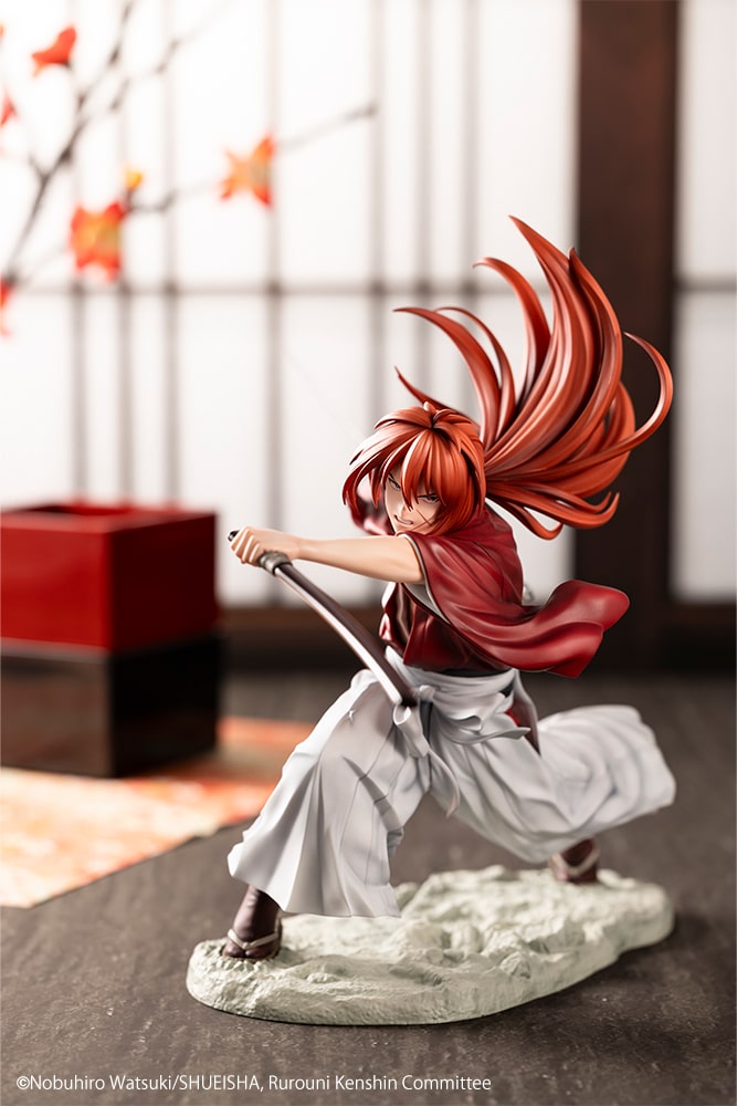 Kotobukiya Rurouni Kenshin ARTFX J 1/8 PVC Figure "Kenshin Himura"-Kotobukiya-Ace Cards & Collectibles
