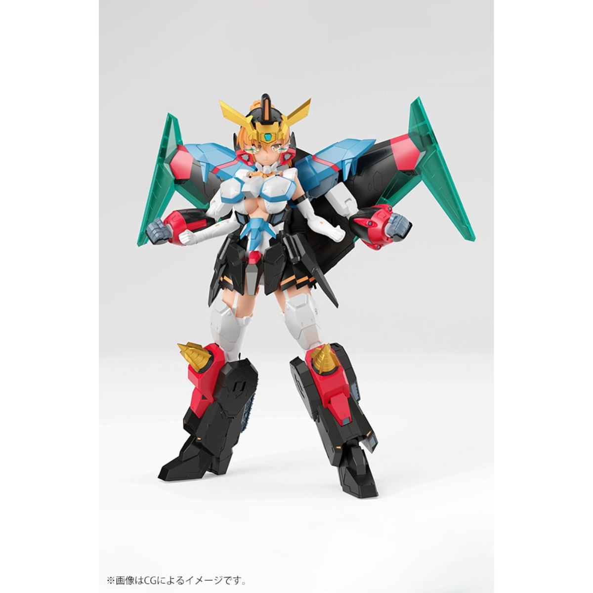 Kotobukiya The King of Braves GaoGaiGar Plastic Model Kit Cross Frame Girl "Gaofighgar"-Kotobukiya-Ace Cards & Collectibles