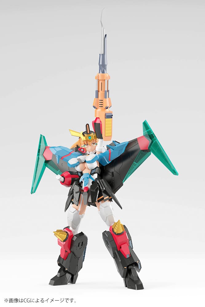 Kotobukiya The King of Braves GaoGaiGar Plastic Model Kit Cross Frame Girl "Gaofighgar"-Kotobukiya-Ace Cards & Collectibles